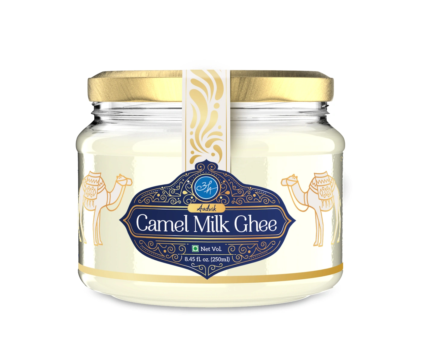 Aadvik Camel Milk Ghee | Pure &amp; Natural | 250ml-8908008535642