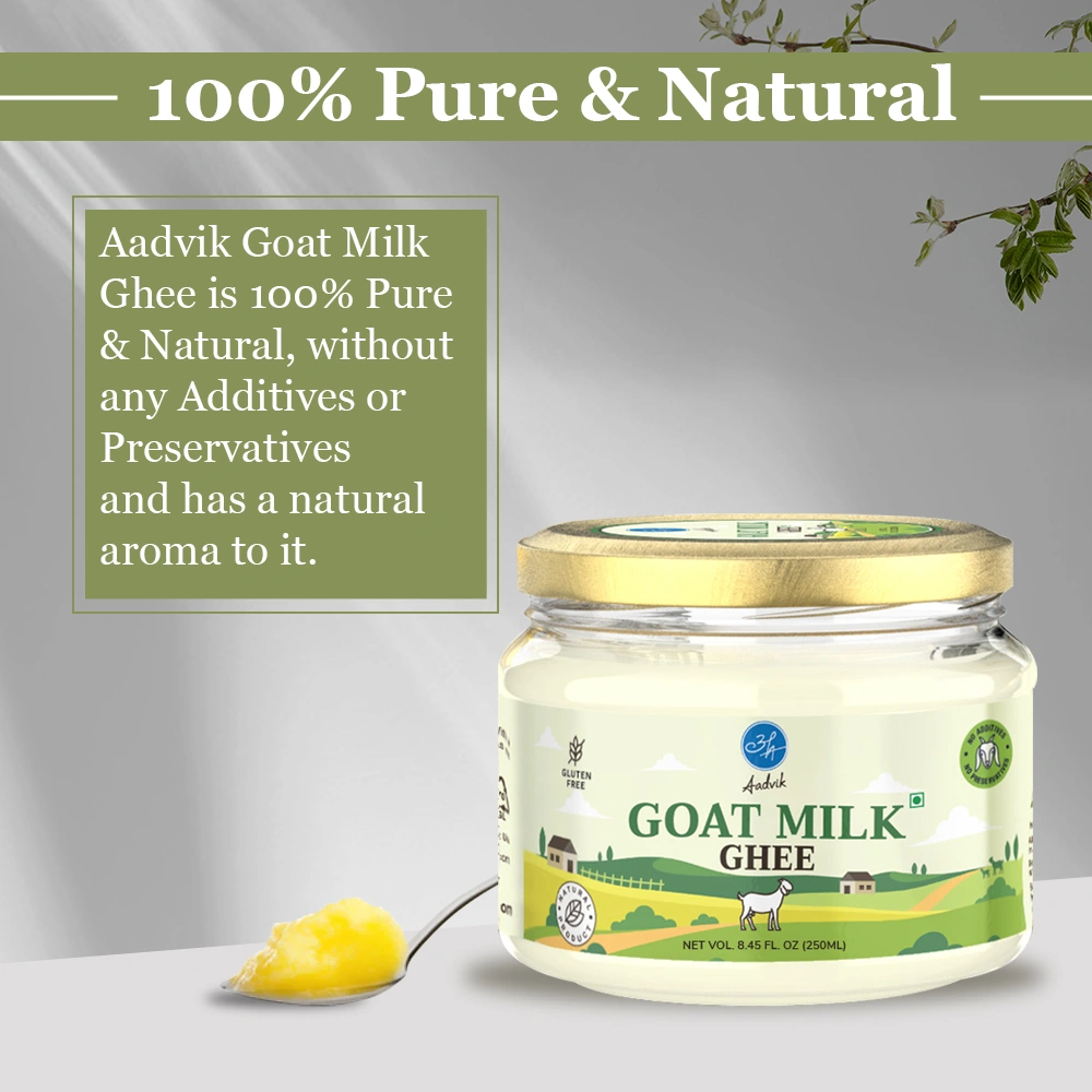 Aadvik A2 Goat Milk Ghee with | 100% Pure &amp; Natural | 250ml-2