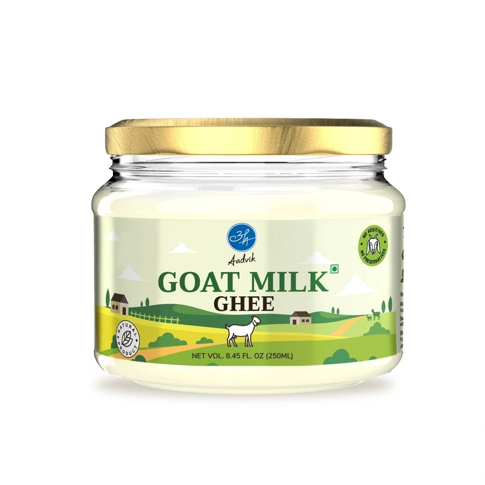 Aadvik Goat Milk Ghee with | 100% Pure &amp; Natural | 250ml-8908008535123