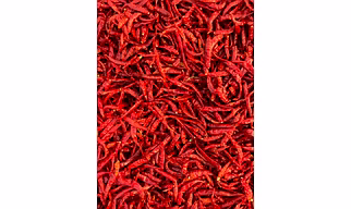 Machine-Cut Teja Whole Dry Chilli – Premium Grade, Stemless, Bright Red, High Pungency, Export Quality