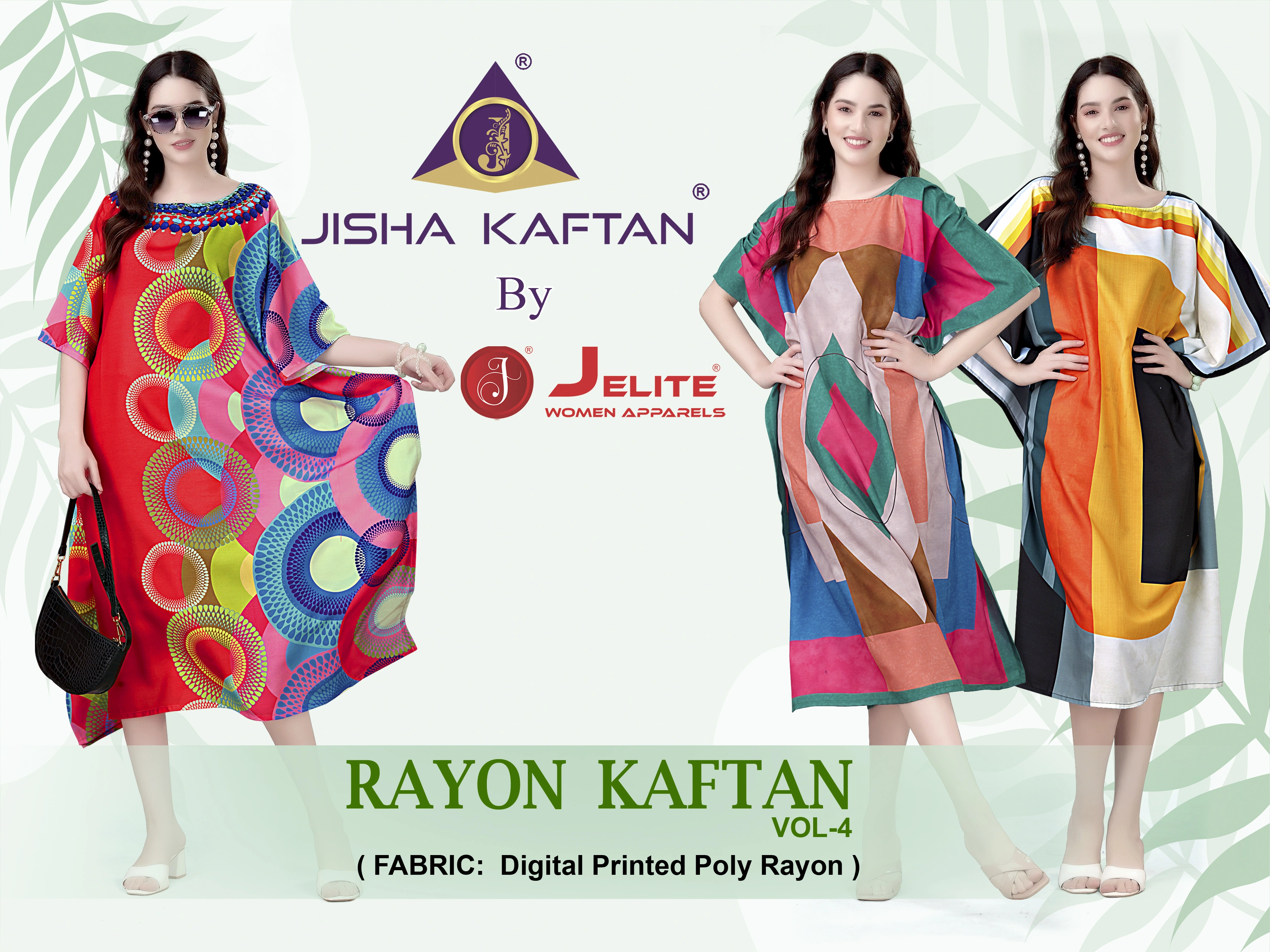 DIGITAL PRINTED RAYON KAFTAN-3