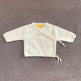 NEWBORN COTTON KNITTED CARDIGAN/SWEATERS-UNISEX