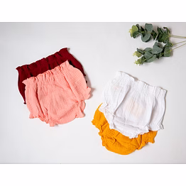 organic muslin cotton unisex bloomers