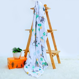 sunshinebaby muslin cotton baby blankets: 140*180cms(6 layered)