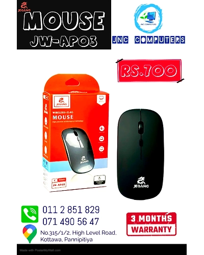 JEQANG JWAP03 WIRELESS + 2.4G MOUSE-M-JWAP03