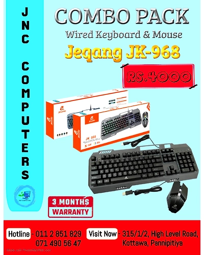 JEQANG JK968 KEYBOARD-JK968