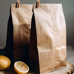 Paper Grocery Bag (Food Grade & Recycle)