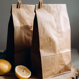 Paper Grocery Bag (Food Grade &amp; Recycle)