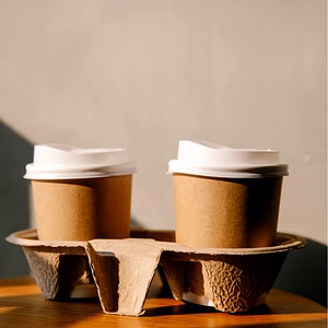 Paper Container Holder Tray