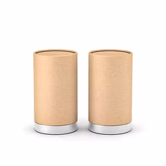 Kraft Paper Container With Paper Lid