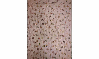 Embroidered Polyester Fabric