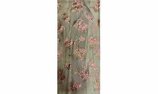 Embroidered Polyester Fabric