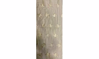 Embroidered Polyester Fabric