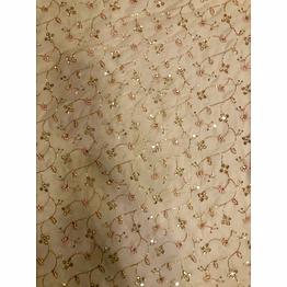 embroidered polyester fabric