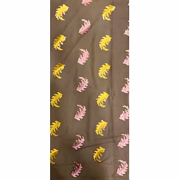 embroidered polyester fabric