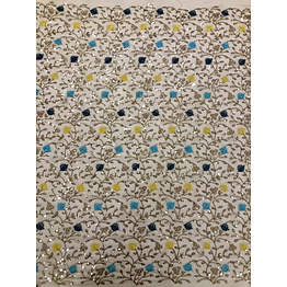 embroidered polyester fabric