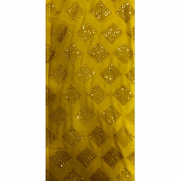 embroidered polyester fabric