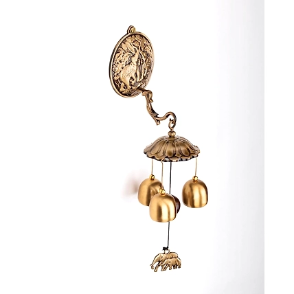 Metal Feng Shui Vastu Windchime for Positive Vibrations Energy Flow at Home, Office, Garden (Balcony, Bedroom, Window, Indoor &amp; Outdoor Decoration, Peaceful Sound)-WindChime