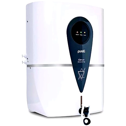 Purella Clever Ro + UV + UF + TDS Control Water Purifier With Smart Led Indicators 10 Litres Storage-3