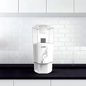 Purella Gravity Water Purifier | UF Based Technology, With 3 Stage Filtration Process Non-Electric