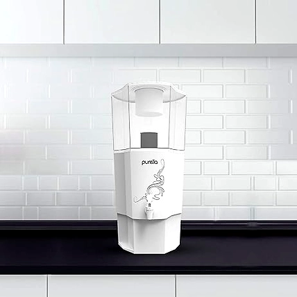 Purella Gravity Water Purifier | UF Based Technology, With 3 Stage Filtration Process Non-Electric-962987-f832c139