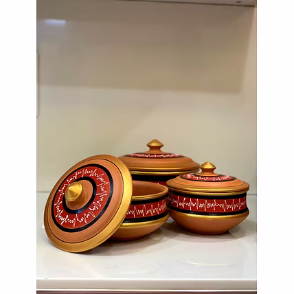 Terra cotta Reusbale Donga Set-2