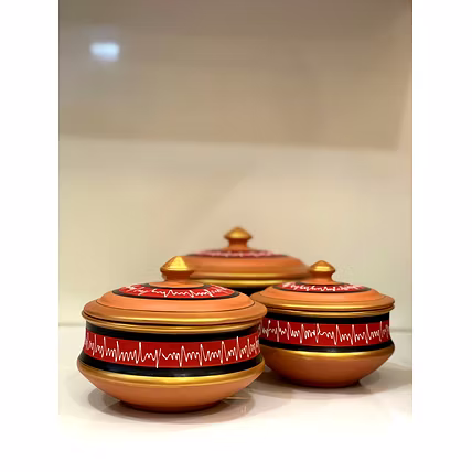 Terra cotta Reusbale Donga Set-3