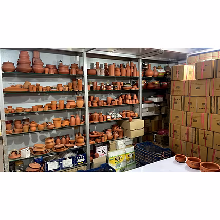 Clay Disposable &amp; Reusable Products.-12529172