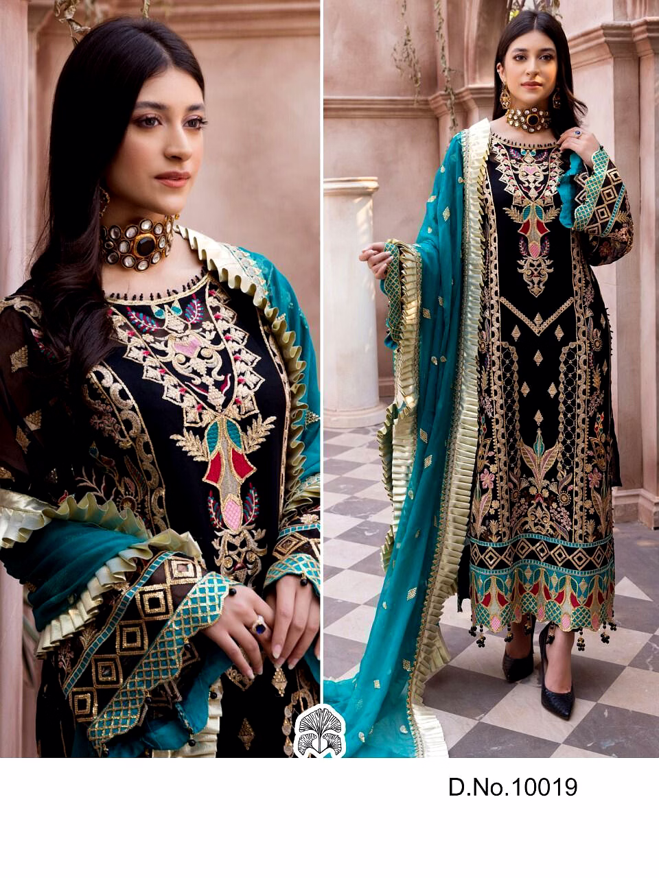 ZAHA PAKISTANI SUIT TD image 1