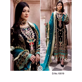 ZAHA PAKISTANI SUIT TD