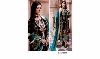 ZAHA PAKISTANI SUIT TD