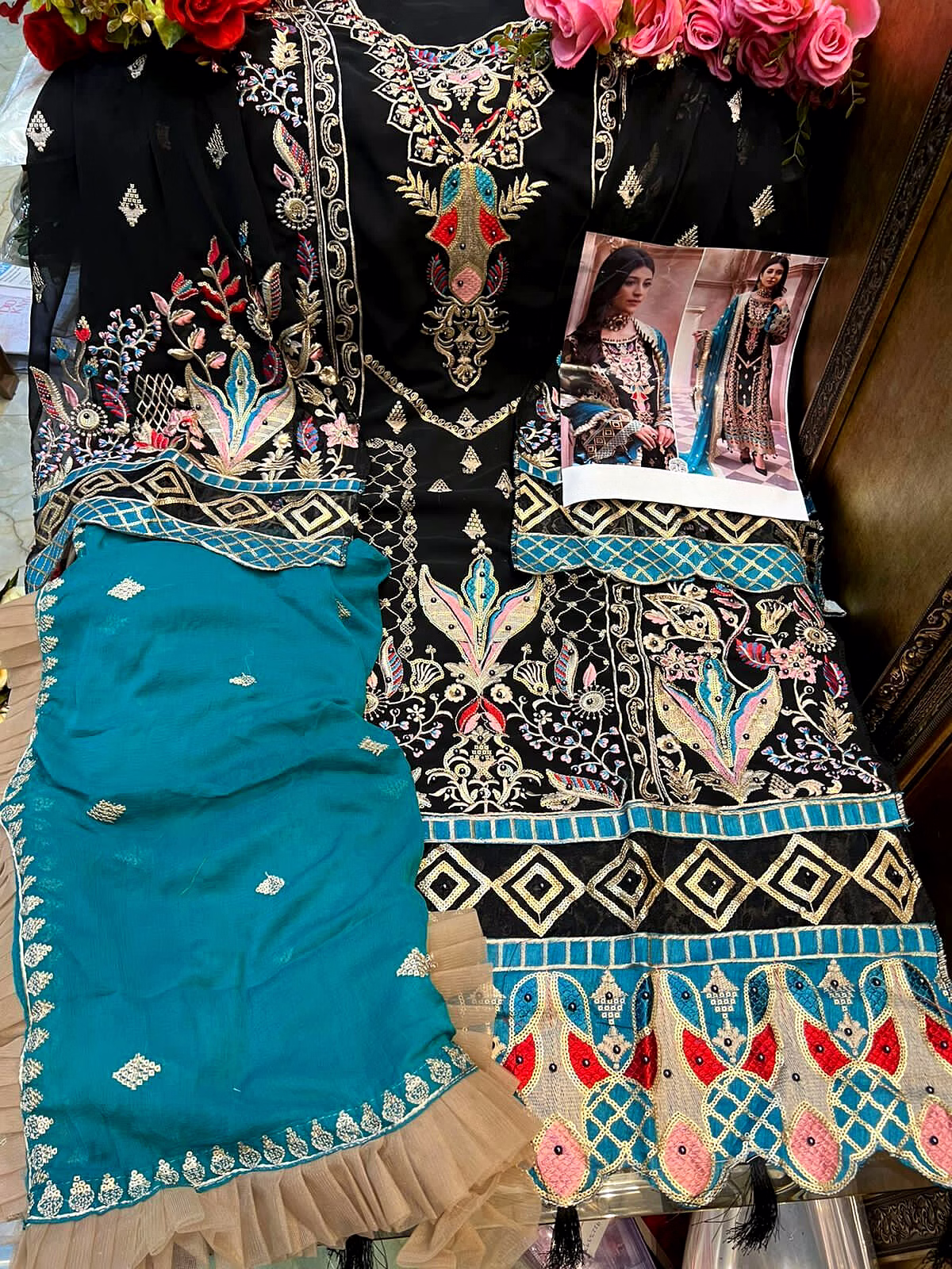 ZAHA PAKISTANI SUIT TD image 2