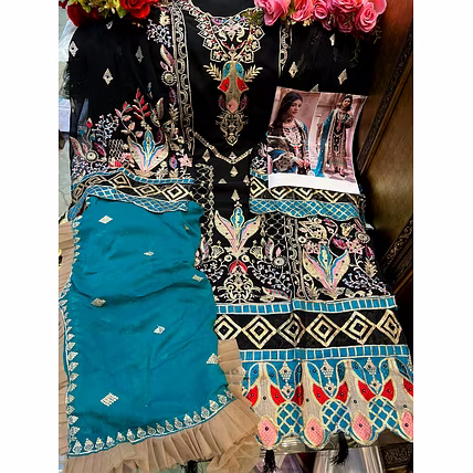 ZAHA PAKISTANI SUIT TD-1