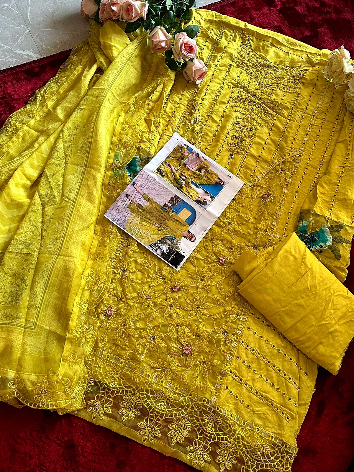 ZARA PAKISTANI SUIT image 2