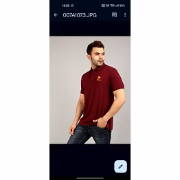 monterow men's polo cotton t-shirt