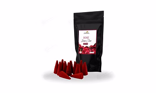 Rose Incense Cones