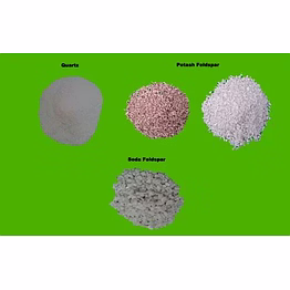 srvmines quartz feldspar soda potash powder