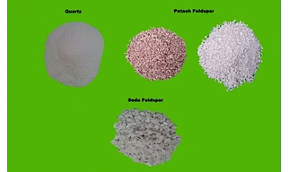 Quartz Feldspar Soda Potash Powder
