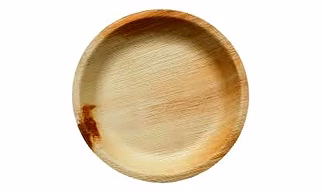 Bagasse Plates – 10" Natural Round Plate