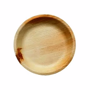 Bagasse Plates – 10" Natural Round Plate