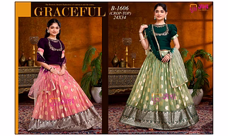 Pattu Pavadai Lehenga dress