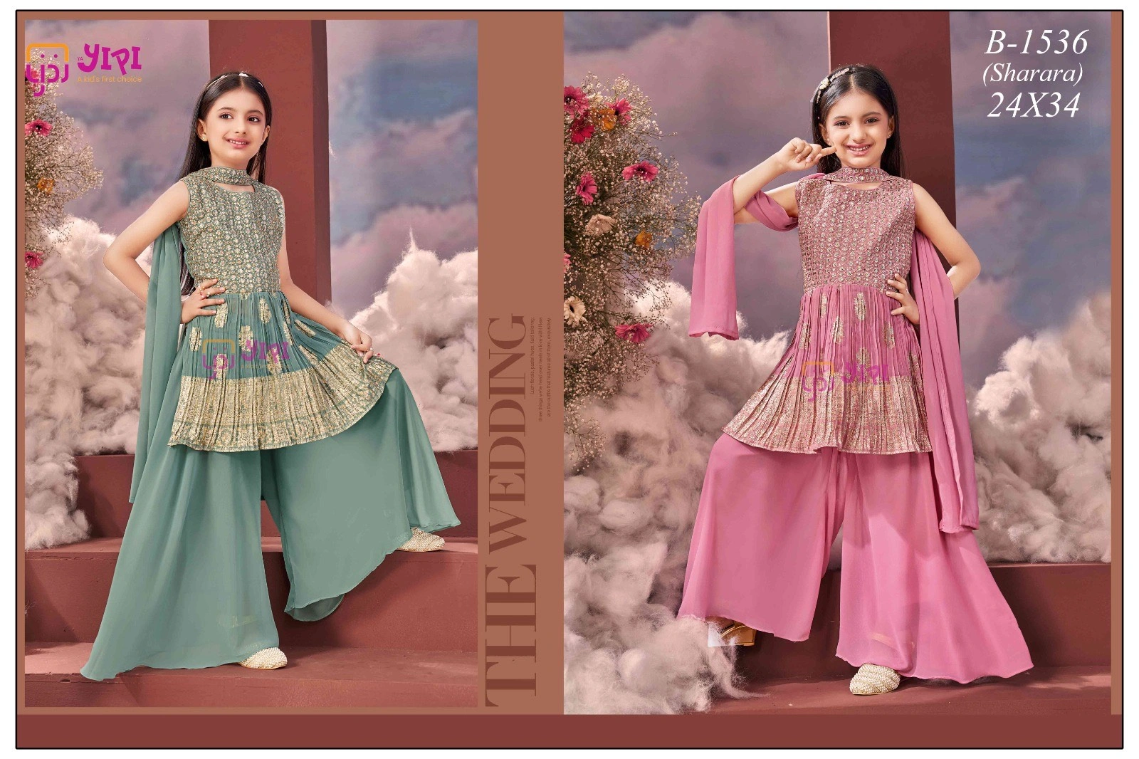 Girls Sharara Dress-2