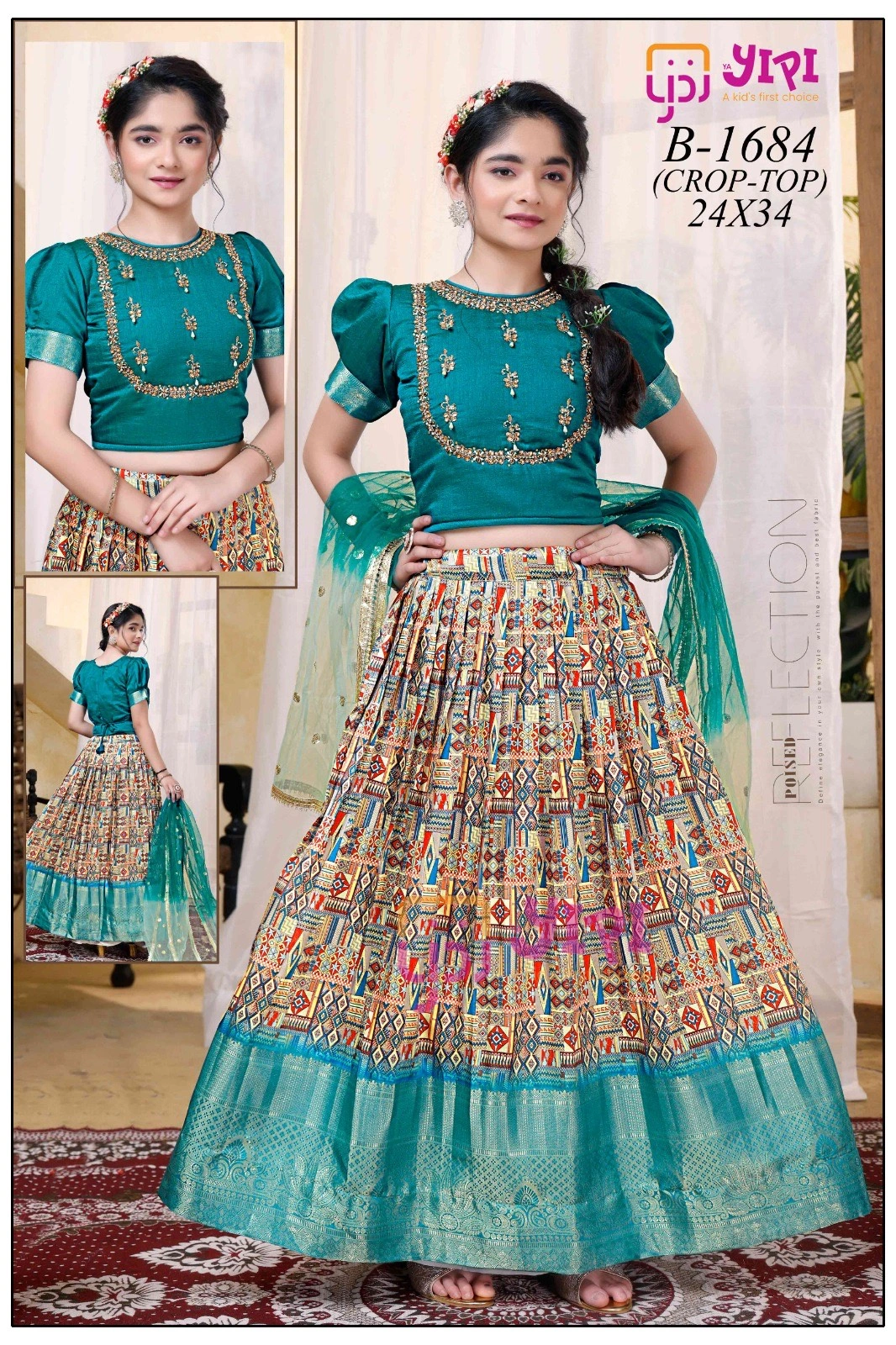 Pattu Pavadai Lehenga dress-1