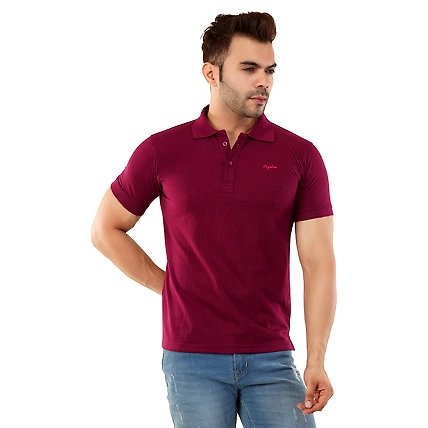 Mens Polo Cotton TShirt-12532023
