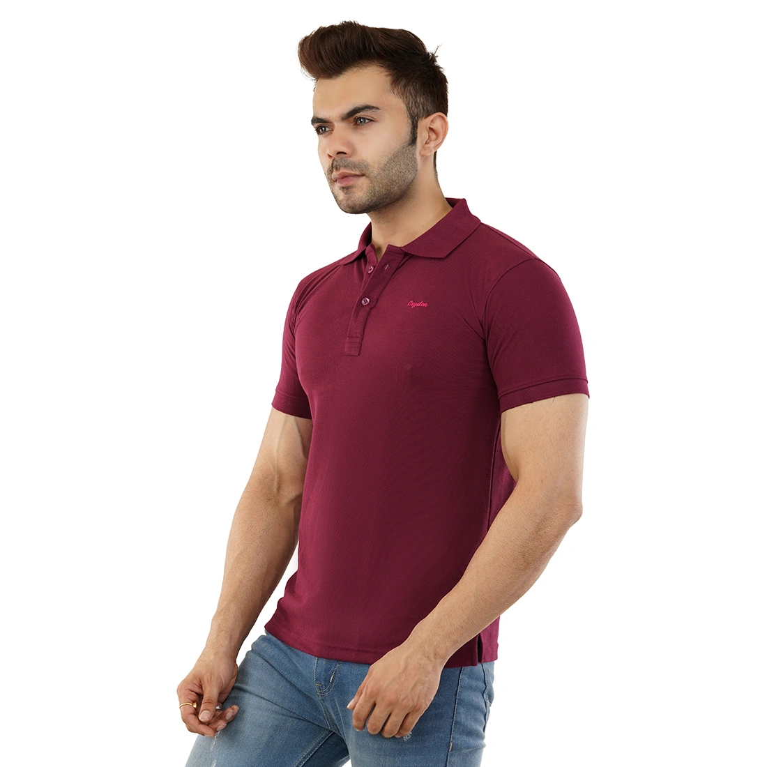 Mens Polo Cotton TShirt-2