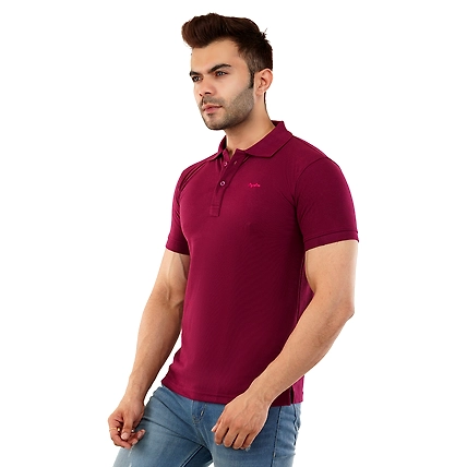 Mens Polo Cotton TShirt-2