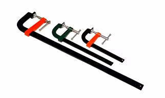 F CLAMPS WITH NURLING