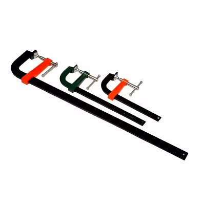 f clamps with nurling