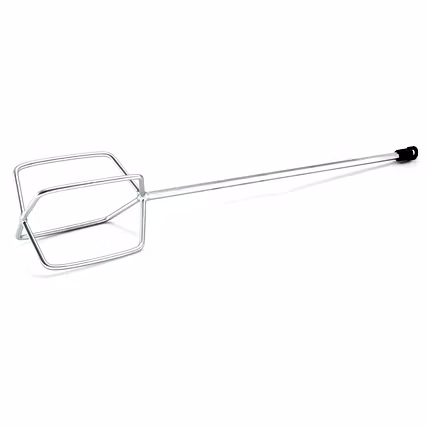 PAINT MIXER WITH RODS / BLADES CHROME PLATED /POWDER COATED-1