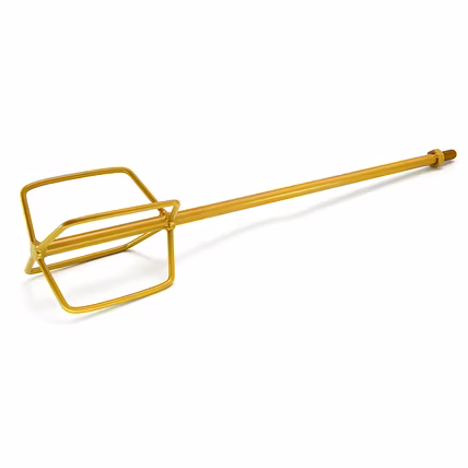 PAINT MIXER WITH RODS / BLADES CHROME PLATED /POWDER COATED-2
